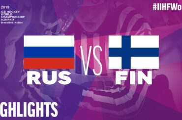 Russia vs. Finland - Semi-Final - Game Highlights - #IIHFWorlds 2019