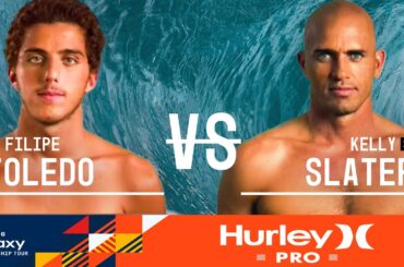 Filipe Toledo vs. Kelly Slater - Hurley Pro at Trestles 2016 Quarterfinals