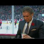 Gene Principe tries Blake Coleman's pickle juice remedy