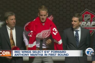 Red Wings pick 50-goal scorer Anthony Mantha in first round