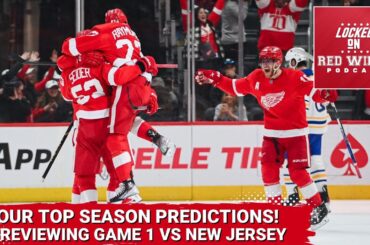 Our Top Season Predictions! | Previewing Game 1 Against the New Jersey Devils