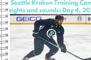 Sights and sounds from Seattle Kraken Training Camp Day 4