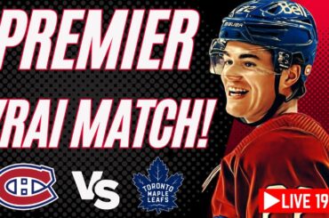 LIVE CANADIENS VS MAPLE LEAFS 11 octobre 2023