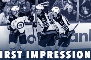 GOOD FIRST IMPRESSIONS - Winnipeg Jets Vs Calgary Flames Game 1/82 Recap