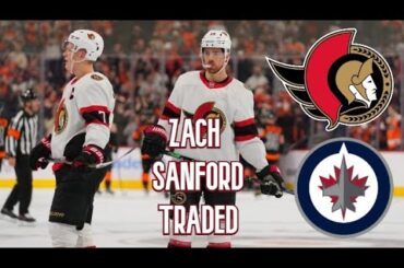 Zach Sanford shipped to Winnipeg Jets for 5th Round Pick