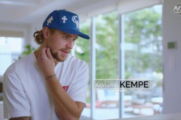 Adrian Kempe explains his nickname, shows off his closet