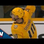 Predators' Colton Sissons Tucks Backhand Past Philipp Grubauer For Short-Handed Goal