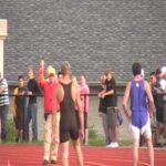 David Ertel 400 M Dash 2009 IHSAA Bloomington Regional