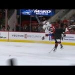 Dimitri Orlov Hip Check Against Mathieu Joseph