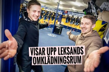 Lekandsspelarna visar upp SHL-lagets omklädningsrum