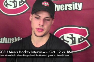 St. Cloud State Men's Hockey Interview with Kevin Gravel