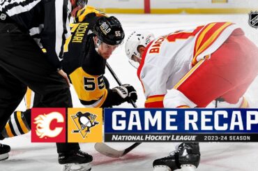 Flames @ Penguins 10/14 | NHL Highlights 2023