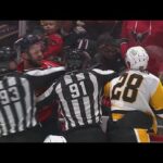 Tom Wilson And Marcus Pettersson Drop The Gloves