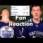 Canucks and Oilers fan reactions to the first 2 games