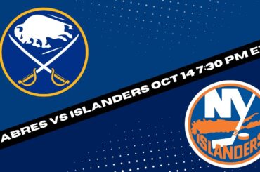 Buffalo Sabres vs New York Islanders Prediction, Pick and Odds | NHL Hockey Pick for 10/14