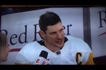 Sidney Crosby Post Game INTERVIEW, PRESS CONFERENCE vs. Washington Capitals ESPN | Penguins WIN!!