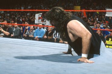 Cactus Jack comes through the ring to even the odds vs. DX: Raw, Feb. 9, 1998