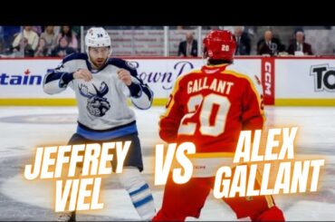 HOCKEY FIGHT GALLANT VS VIEL