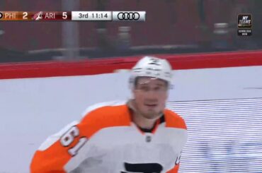 Justin Braun Goal - Philadelphia Flyers vs Arizona Coyotes (1/4/19)