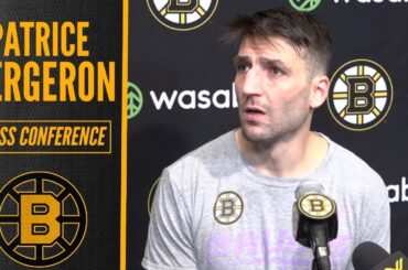 Patrice Bergeron REACTS to Loss to Red Wings | Bruins Postgame