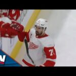 Red Wings' Dylan Larkin Splits Defence To Score Sweet Goal vs. Blue Jackets