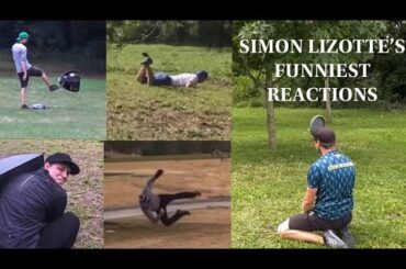 Simon Lizotte's FUNNIEST REACTIONS After Bad Shots & Putts Compilation