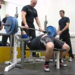 Bench press 200 kg (440 lbs) raw