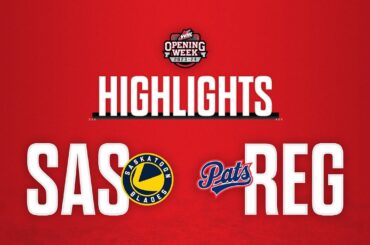 Saskatoon Blades at Regina Pats 9/23 | WHL Highlights 2023-24