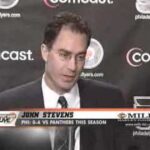 John Stevens on the loss and the team's remaining goal -- 3/