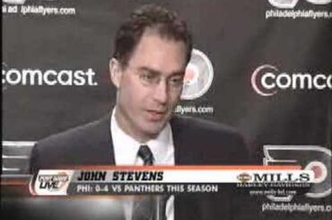 John Stevens on the loss and the team's remaining goal -- 3/