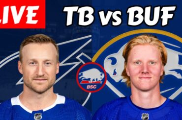 Buffalo Sabres vs. Tampa Bay Lightning | NHL Livestream (Live Reaction + Play by Play) 10/17/23