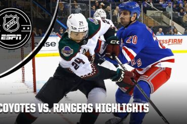 Arizona Coyotes vs. New York Rangers | Full Game Highlights