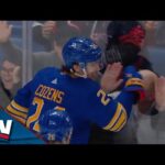 Sabres' Dylan Cozens Lasers Perfect Shot Off The Post And In For OT-winner vs. Lightning