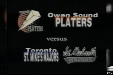 OHL Rewind - Wayback Wednesday: Toronto St. Michael's Majors @ Owen Sound Platers - January 6 1999