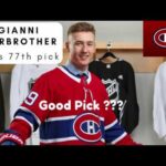 Gianni Fairbrother habs 77th pick