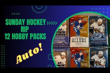 An Alluring Auto! Sunday Hockey Packs Rip Ep.21