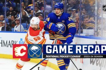 Flames @ Sabres 10/19 | NHL Highlights 2023