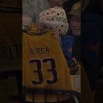 Jak Rittich ocenil malého fanouška | Rittich connects with young fan before game  #nhl  #hockey