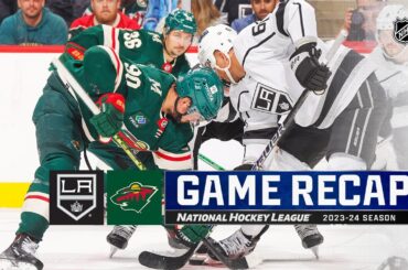 Kings @ Wild 10/19 | NHL Highlights 2023