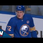 Sabres' Tage Thompson Lasers One Home On The Power Play To Pick Up First Goal Of Season