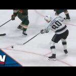 Kings' Pierre-Luc Dubois Scores Back-To-Back Goals Just 12 Seconds Apart on Wild's Marc-Andre Fleury