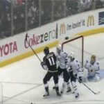 Anze Kopitar First NHL Hat Trick vs Stars 10/22/2009