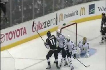 Anze Kopitar First NHL Hat Trick vs Stars 10/22/2009