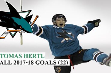 Tomas Hertl (#48) All 22 Goals of the 2017-18 NHL Season