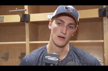 Tage Thompson Postgame Interview vs Toronto (9/20/2019)