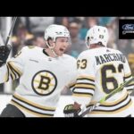 Ford Final Five Facts: Bruins Take Down Sharks 3-1 On The Road