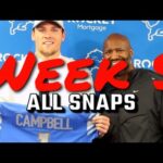 Jack Campbell Week 5: All Snaps