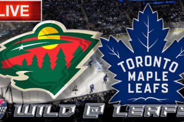 Minnesota Wild vs Toronto Maple Leafs LIVE Stream Game Audio  | NHL LIVE Stream Gamecast & Chat