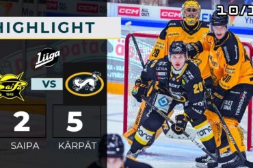 Maalikosste ; Karpat vs Saipa -[2023.10.11] smliiga highlights