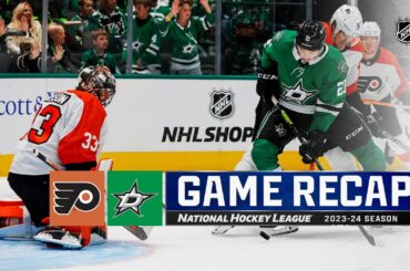 Flyers @ Stars 10/21 | NHL Highlights 2023